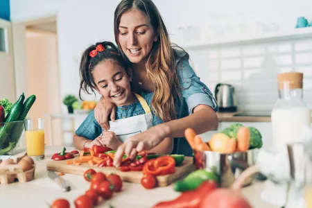 Family cooking