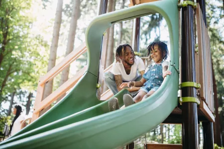 Family at park
