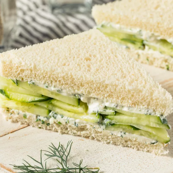Cucumber sandwhich